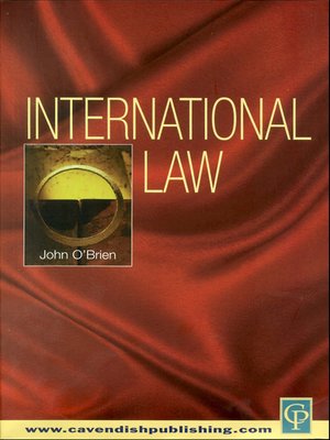 cover image of International Law